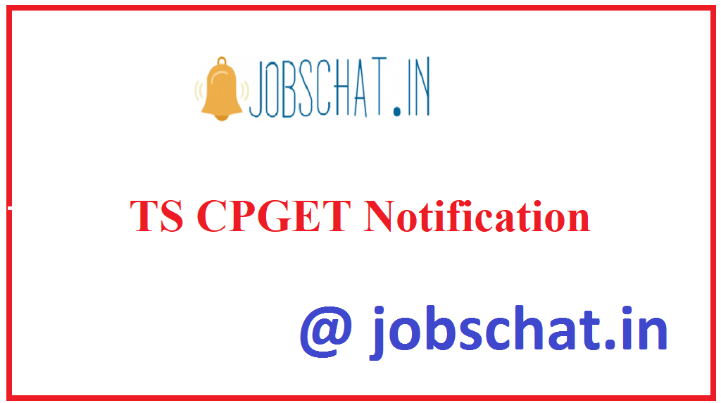TS CPGET Notification 