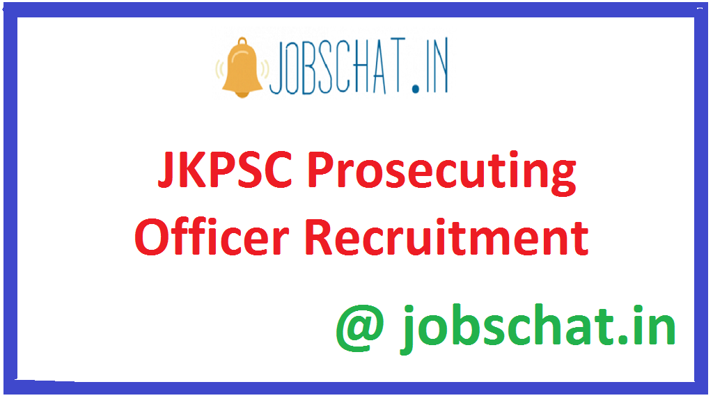 JKPSC Prosecuting Officer Recruitment