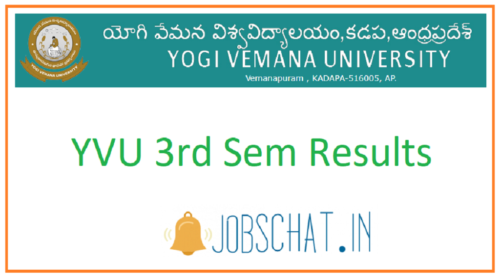 YVU 3rd Sem Results