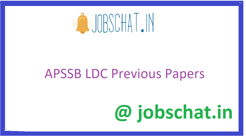 APSSB LDC Previous Papers
