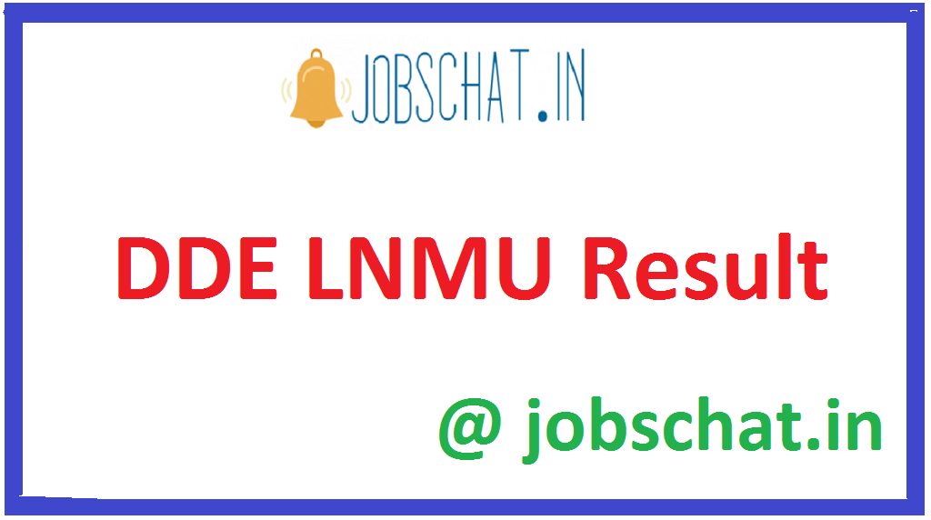 DDE LNMU Result