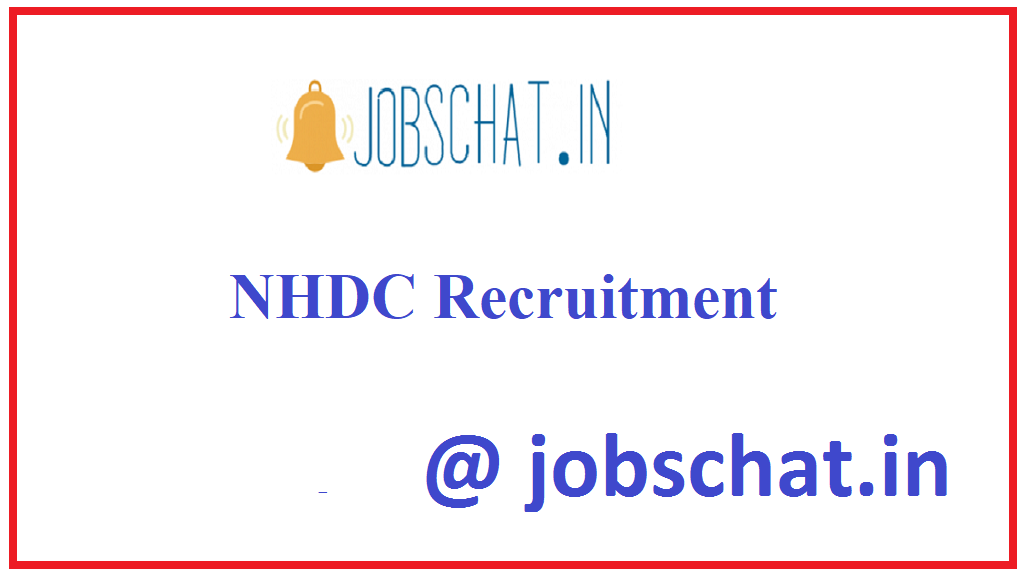 NHDC Recruitment