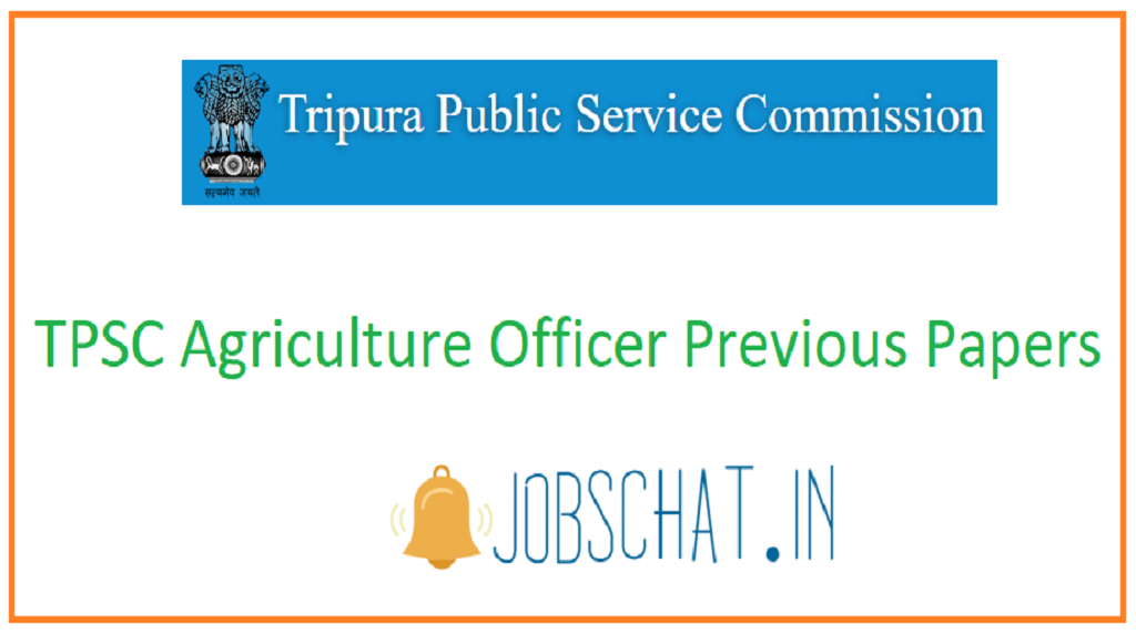 TPSC Agriculture Officer Previous Papers