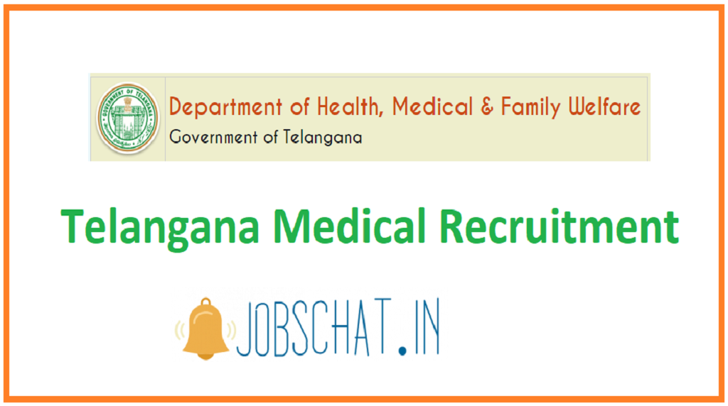 Telangana Medical Recruitment