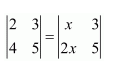 NCERT Solutions class 12 maths chapter 4 ex 4.1 q 7(a)