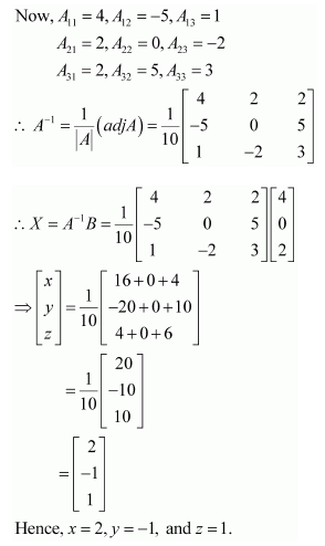 NCERT Solutions class 12 maths chapter 4 ex 4.6 q 12(b)