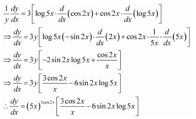NCERT Solutions class 12 maths chapter 5 ms q 3(a)