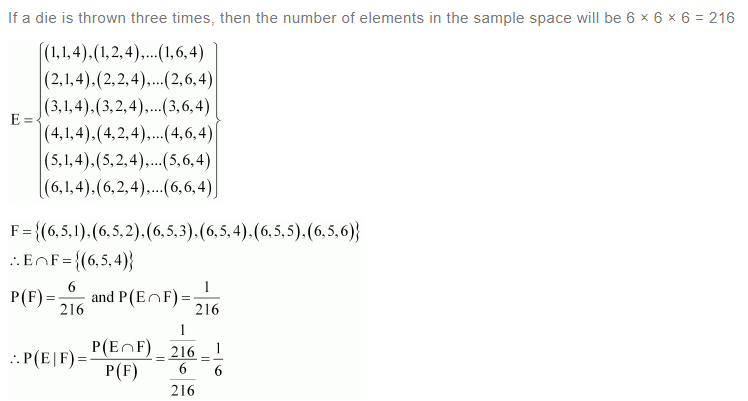 CBSE Class 12 Maths Chapter 13 Exercise 13.1 q 8(a)