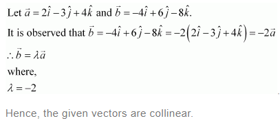 NCERT Solutions For Class 12 Maths Chapter 10 Vector Algebra Ex 10.2 q 11(a)