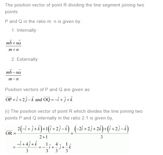 NCERT Solutions For Class 12 Maths Chapter 10 Vector Algebra Ex 10.2 q 15(a)