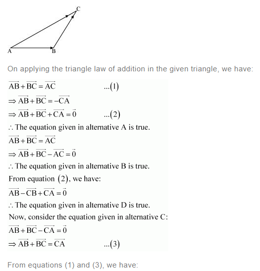 NCERT Solutions For Class 12 Maths Chapter 10 Vector Algebra Ex 10.2 q 18(a)
