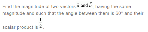 NCERT Solutions For Class 12 Maths Chapter 10 Vector Algebra Ex 10.3 q 8