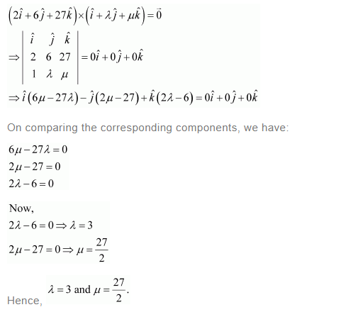 NCERT Solutions For Class 12 Maths Chapter 10 Vector Algebra Ex 10.4 q 5(a)