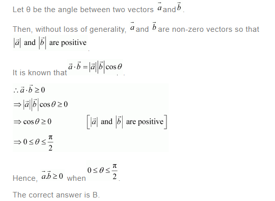 NCERT Solutions For Class 12 Maths Chapter 10 Vector Algebra Ex 10.5 q 16(a)