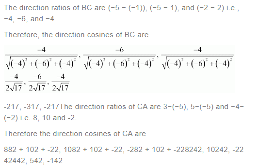 NCERT Solutions For Class 12 Maths Chapter 11 Three Dimensional Geometry Ex 11.1 q 5(b)