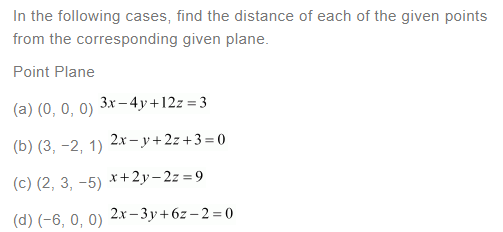 NCERT Solutions For Class 12 Maths Chapter 11 Three Dimensional Geometry Ex 11.3 q 14