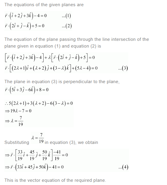 NCERT Solutions For Class 12 Maths Chapter 11 Three Dimensional Geometry Miscellaneous Solutions q 17(a)