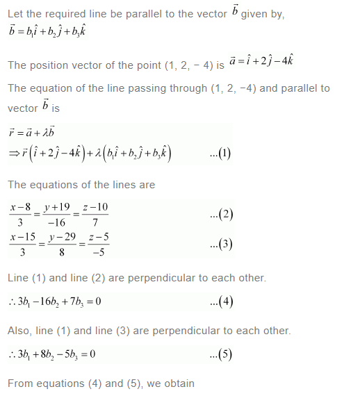 NCERT Solutions For Class 12 Maths Chapter 11 Three Dimensional Geometry Miscellaneous Solutions q 20(a)