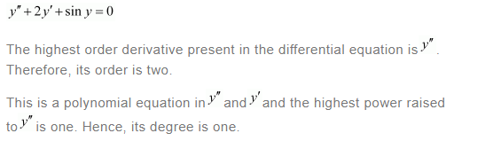 NCERT Solutions For Class 12 Maths Chapter 9 Differential Equations Ex 9.1 q 10(a)