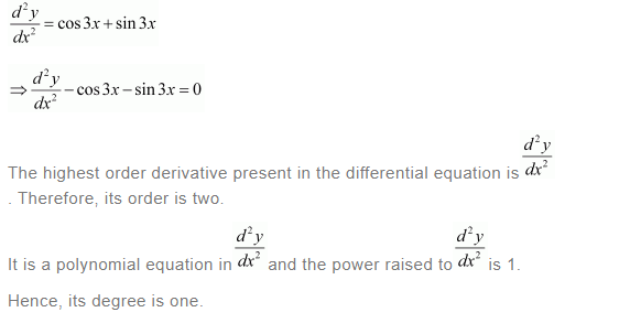 NCERT Solutions For Class 12 Maths Chapter 9 Differential Equations Ex 9.1 q 5(a)
