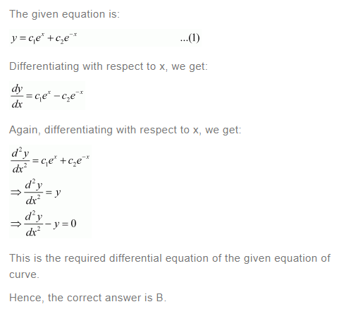 NCERT Solutions For Class 12 Maths Chapter 9 Differential Equations Ex 9.3 q 11(a)