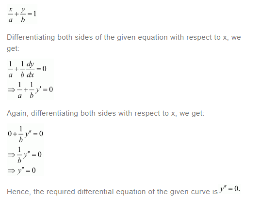 NCERT Solutions For Class 12 Maths Chapter 9 Differential Equations Ex 9.3 q 1(a)