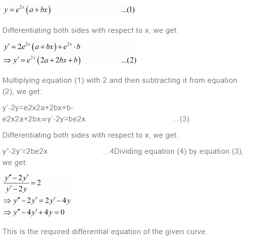 NCERT Solutions For Class 12 Maths Chapter 9 Differential Equations Ex 9.3 q 4(a)