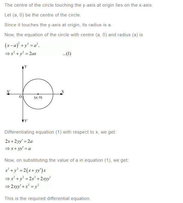 NCERT Solutions For Class 12 Maths Chapter 9 Differential Equations Ex 9.3 q 6(a)