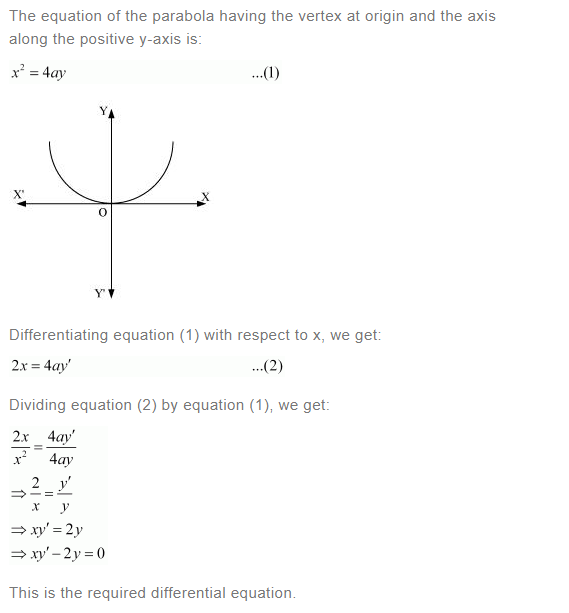 NCERT Solutions For Class 12 Maths Chapter 9 Differential Equations Ex 9.3 q 7(a)