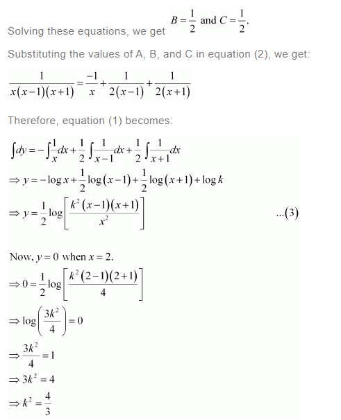 NCERT Solutions For Class 12 Maths Chapter 9 Differential Equations Ex 9.4 q 12(b)