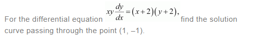 NCERT Solutions For Class 12 Maths Chapter 9 Differential Equations Ex 9.4 q 16