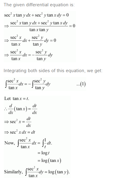 NCERT Solutions For Class 12 Maths Chapter 9 Differential Equations Ex 9.4 q 4(a)