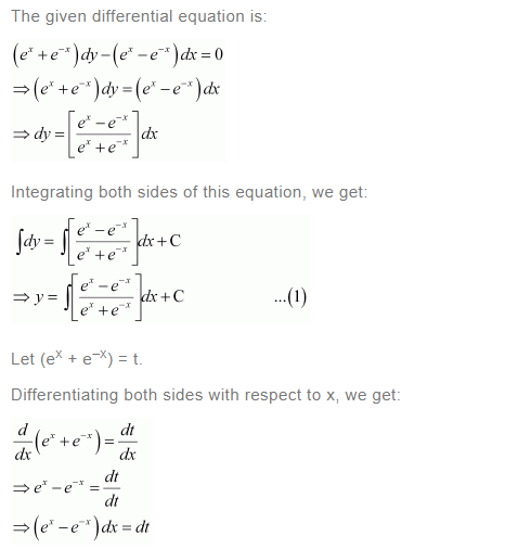 NCERT Solutions For Class 12 Maths Chapter 9 Differential Equations Ex 9.4 q 5(a)