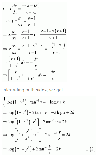 NCERT Solutions For Class 12 Maths Chapter 9 Differential Equations Ex 9.5 q 11(b)