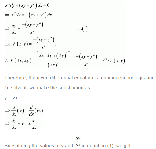NCERT Solutions For Class 12 Maths Chapter 9 Differential Equations Ex 9.5 q 12(a)