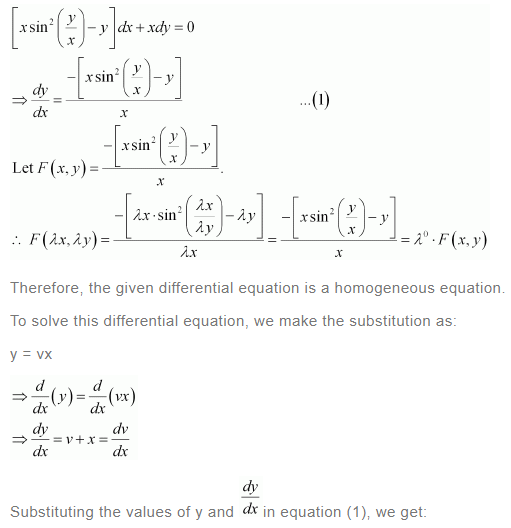 NCERT Solutions For Class 12 Maths Chapter 9 Differential Equations Ex 9.5 q 13(a)