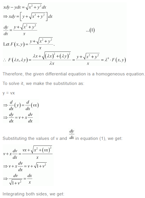 NCERT Solutions For Class 12 Maths Chapter 9 Differential Equations Ex 9.5 q 6(a)