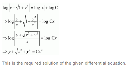 NCERT Solutions For Class 12 Maths Chapter 9 Differential Equations Ex 9.5 q 6(b)