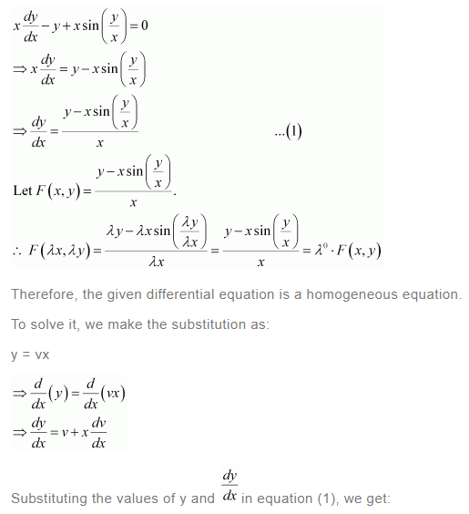 NCERT Solutions For Class 12 Maths Chapter 9 Differential Equations Ex 9.5 q 8(a)