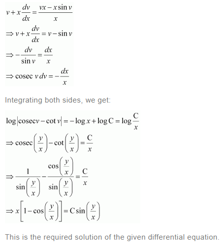 NCERT Solutions For Class 12 Maths Chapter 9 Differential Equations Ex 9.5 q 8(b)