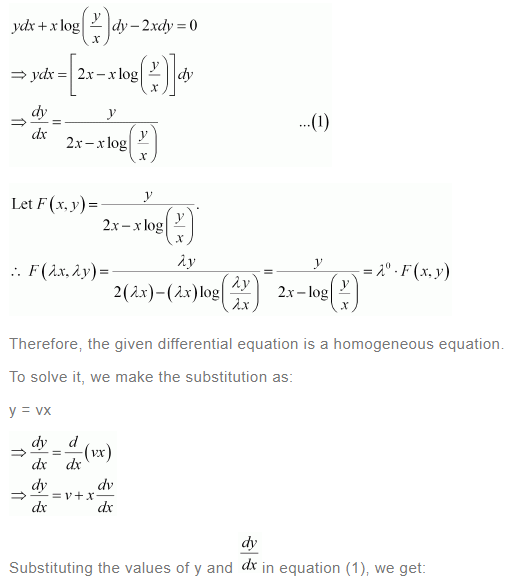 NCERT Solutions For Class 12 Maths Chapter 9 Differential Equations Ex 9.5 q 9(a)