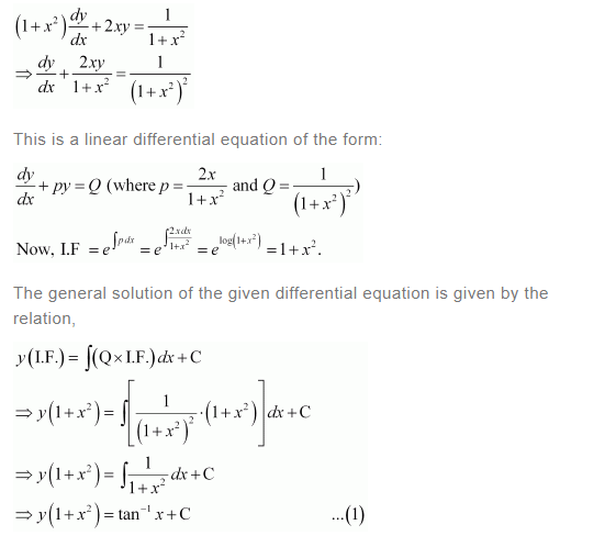 NCERT Solutions For Class 12 Maths Chapter 9 Differential Equations Ex 9.6 q 14(a)