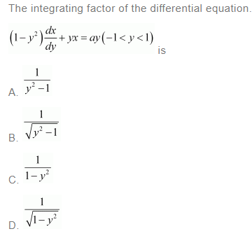 NCERT Solutions For Class 12 Maths Chapter 9 Differential Equations Ex 9.6 q 19