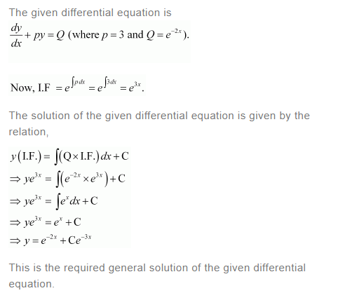 NCERT Solutions For Class 12 Maths Chapter 9 Differential Equations Ex 9.6 q 2(a)