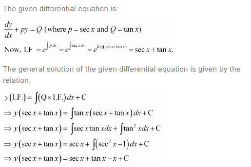 NCERT Solutions For Class 12 Maths Chapter 9 Differential Equations Ex 9.6 q 4(a)