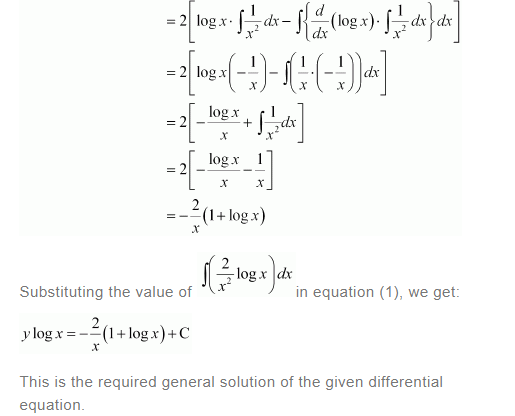 NCERT Solutions For Class 12 Maths Chapter 9 Differential Equations Ex 9.6 q 7(b)