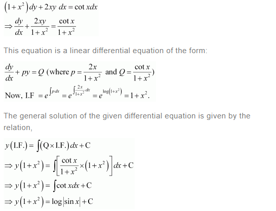 NCERT Solutions For Class 12 Maths Chapter 9 Differential Equations Ex 9.6 q 8(a)