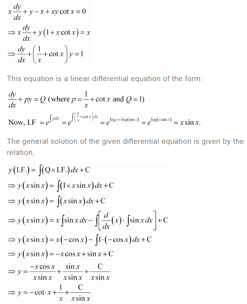 NCERT Solutions For Class 12 Maths Chapter 9 Differential Equations Ex 9.6 q 9(a)