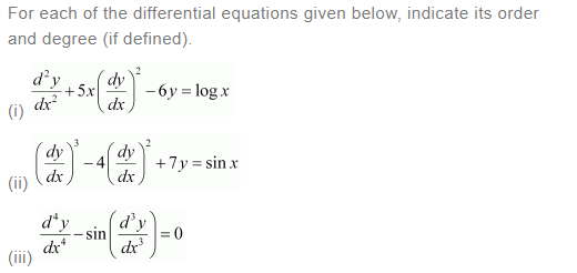 NCERT Solutions For Class 12 Maths Chapter 9 Differential Equations Miscellaneous Solutions q 1