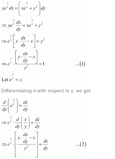 NCERT Solutions For Class 12 Maths Chapter 9 Differential Equations Miscellaneous Solutions q 10(a)